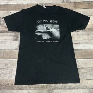 Joy Division Shirt Size Small Black Optima Modern Love Will Tear Us Apart Band